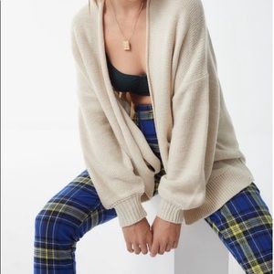 Colie Oversized Open-Front Cardigan